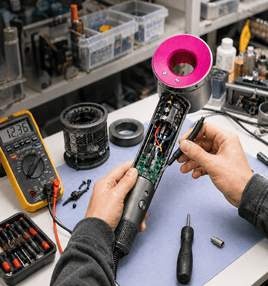 Serwis i naprawa suszarek Dyson Kraków